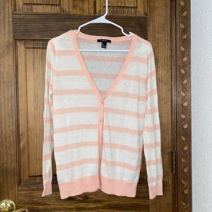 ✨buy 2 get 1 free✨ Forever 21 striped cardigan